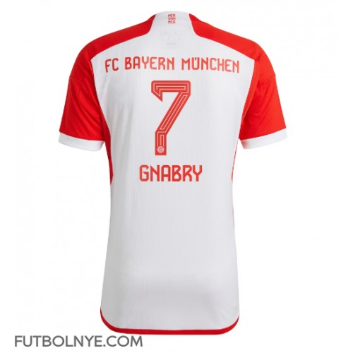 Camiseta Bayern Munich Serge Gnabry #7 Primera Equipación 2023-24 manga corta